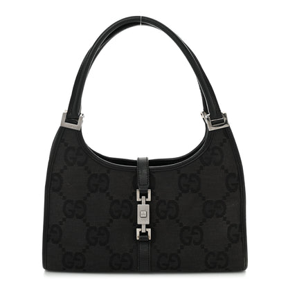 Gucci Monogram Small Bardot Black 1 of 14