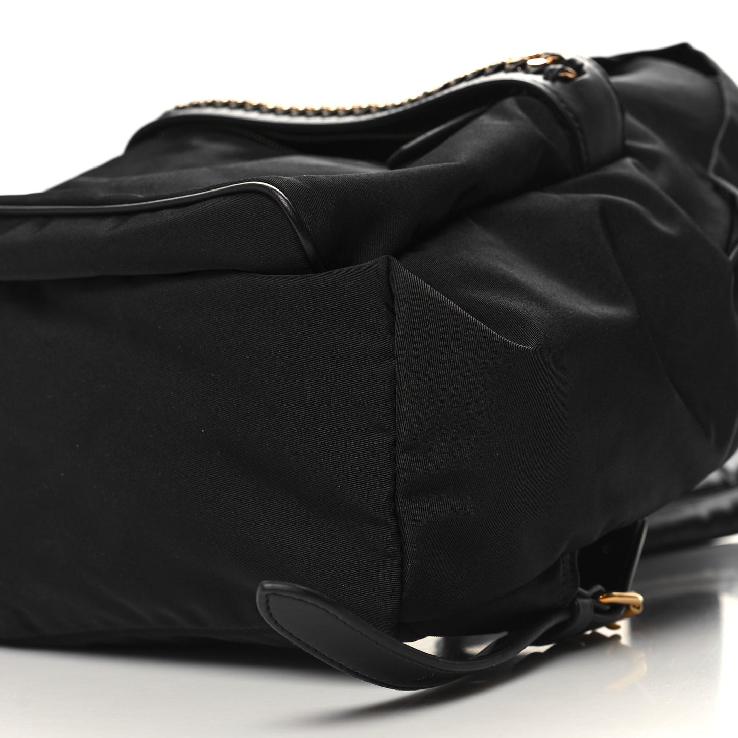 Nylon Eco Alter Nappa Mini Falabella GO Backpack Black
