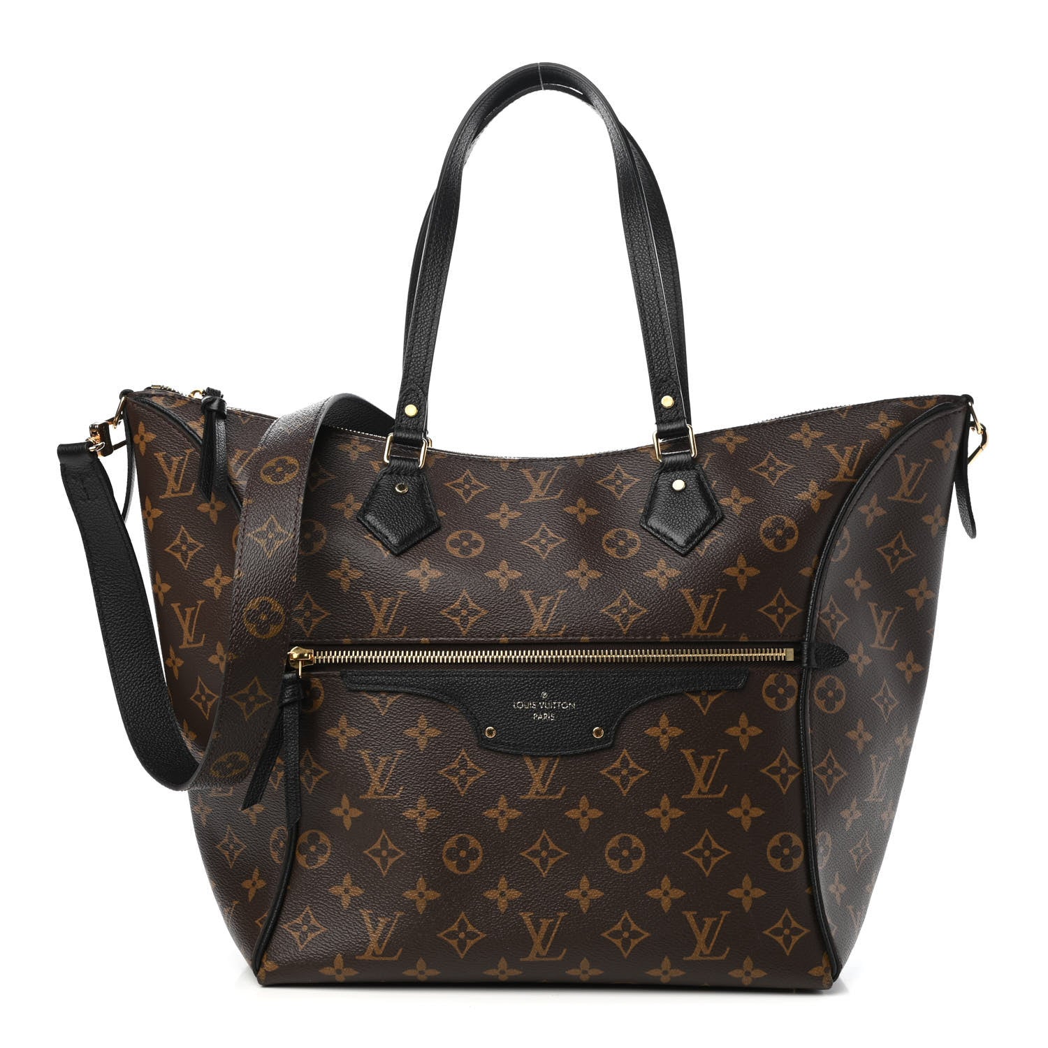 Louis Vuitton Monogram Tournelle MM Black 1 of 9