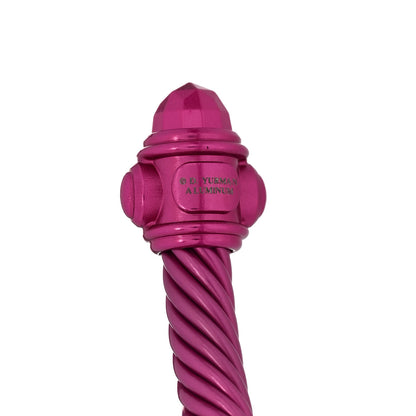 David Yurman Aluminum 5mm Renaissance Bracelet Hot Pink 3 of 4