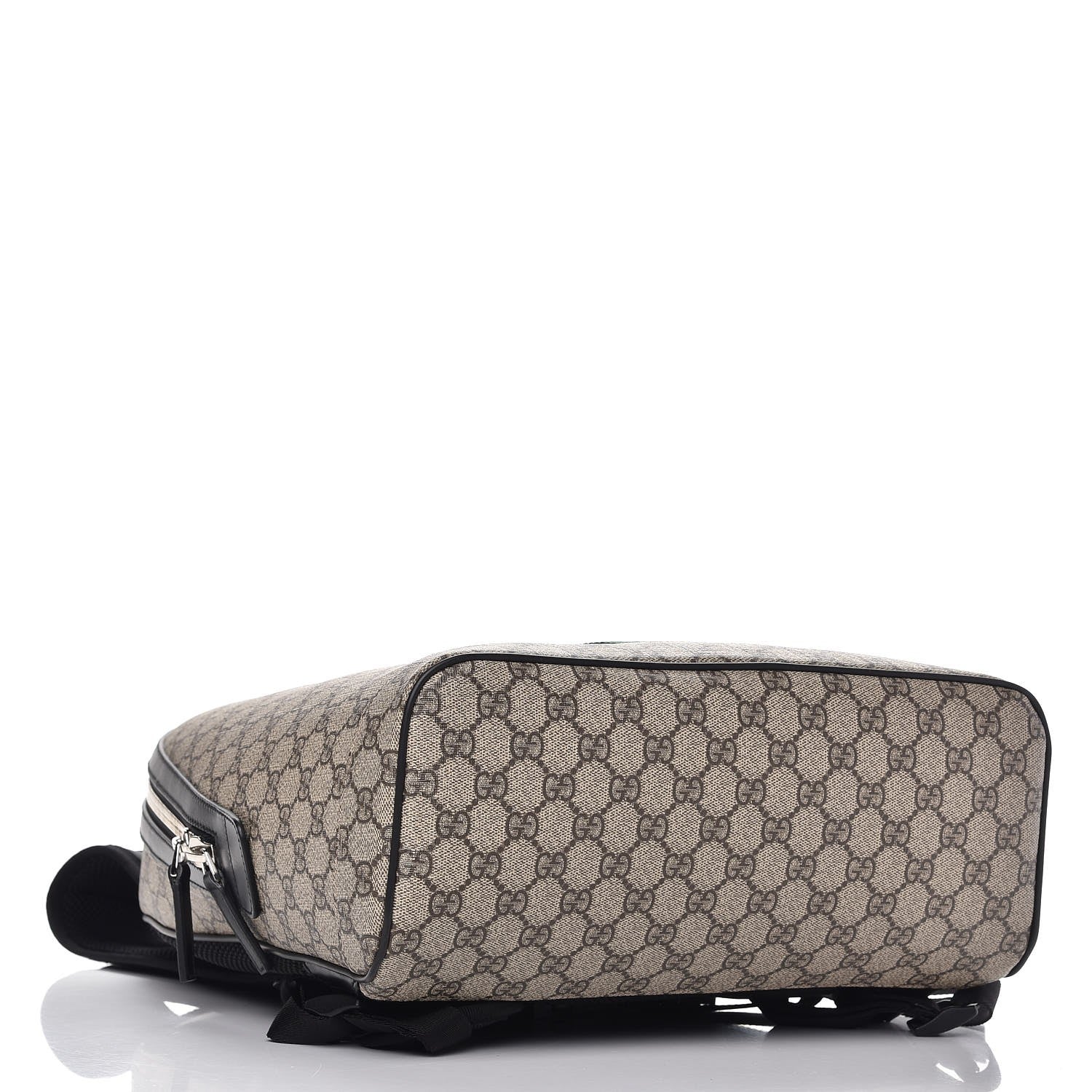 Gucci GG Supreme Monogram Web Dome Backpack Black 4 of 8