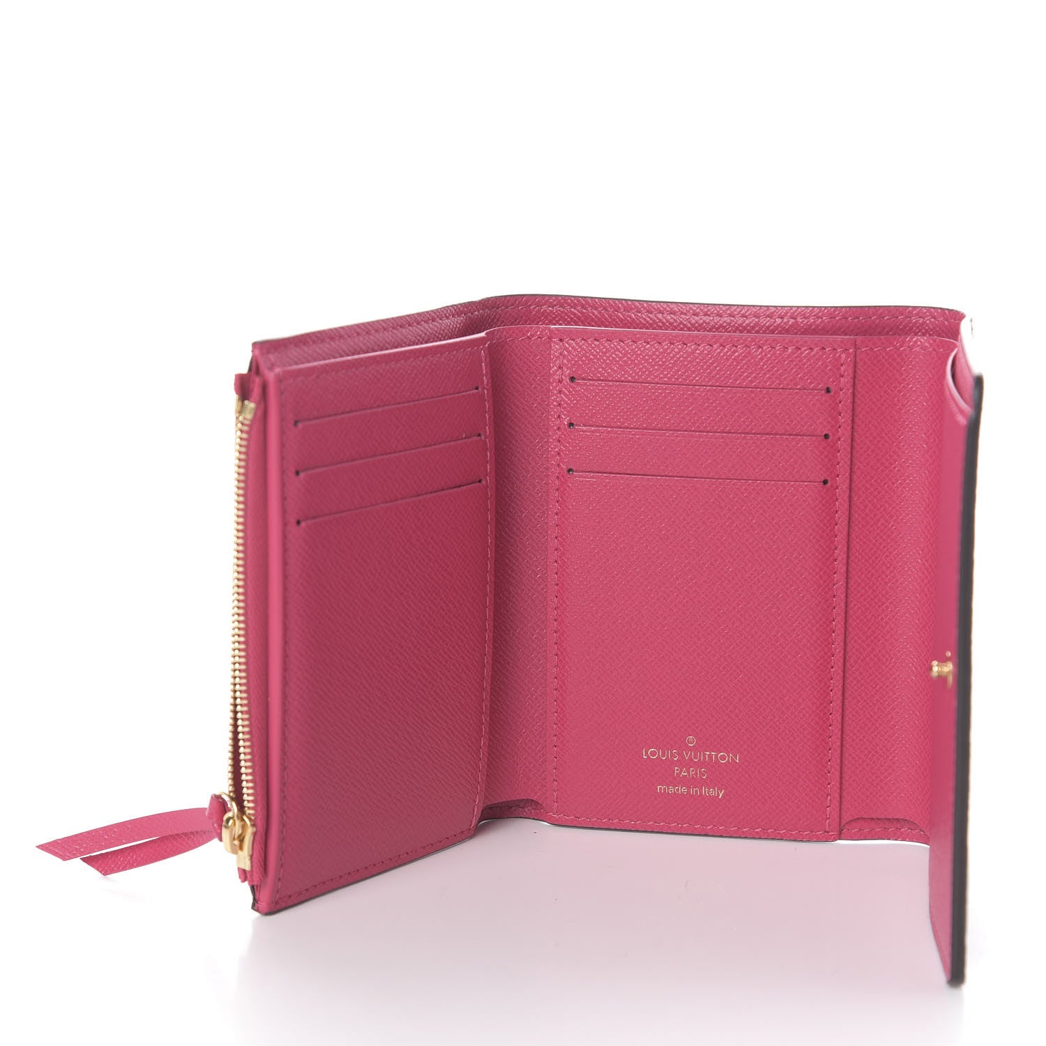 Louis Vuitton Monogram 2019 Christmas Animation Victorine Wallet Fuchsia 5 of 6
