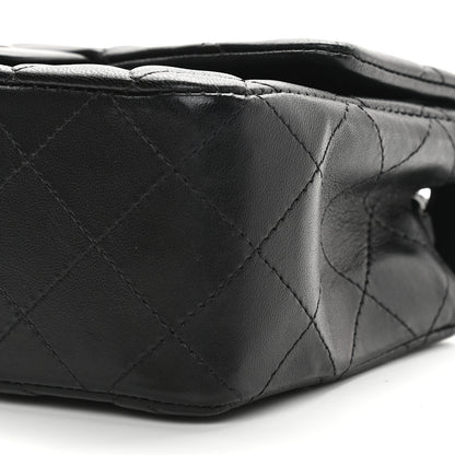 Chanel Lambskin Quilted Mini Rectangular Flap So Black 9 of 9