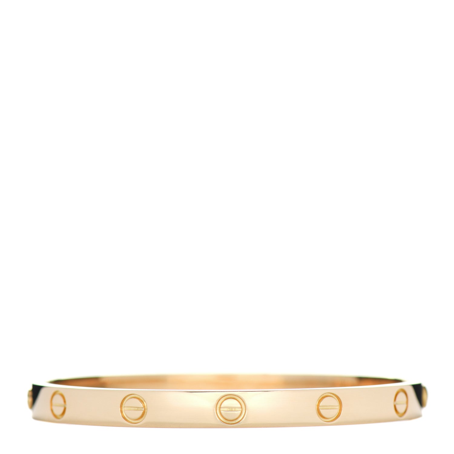 Cartier 18K Yellow Gold LOVE Bracelet 19 1 of 4