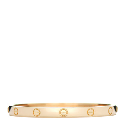 Cartier 18K Yellow Gold LOVE Bracelet 19 1 of 4