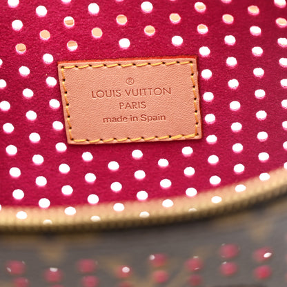Louis Vuitton Monogram Perforated Pochette Accessories Bag Fuchsia 6 of 9