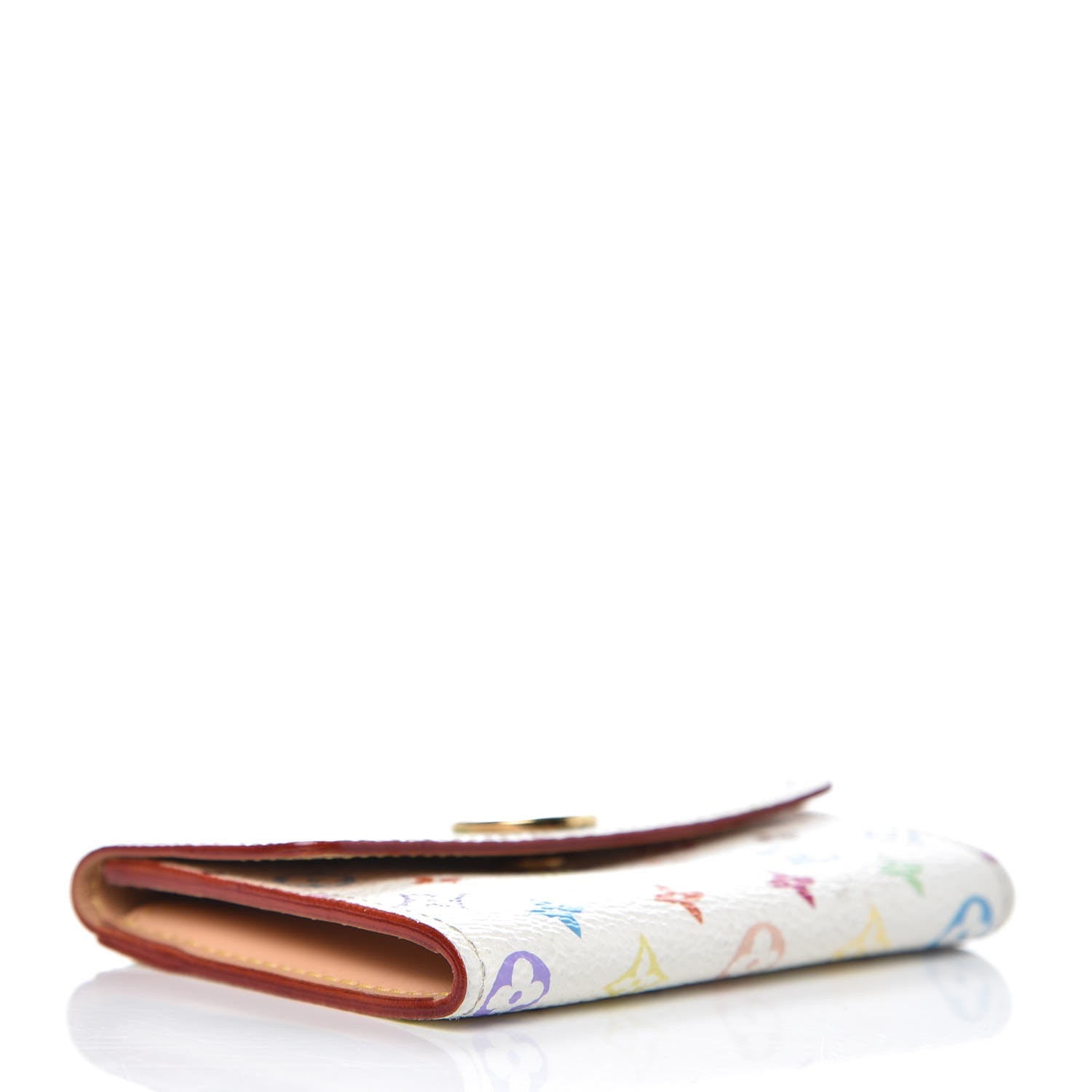 Louis Vuitton Monogram Multicolor Buisness Card Holder White 4 of 7