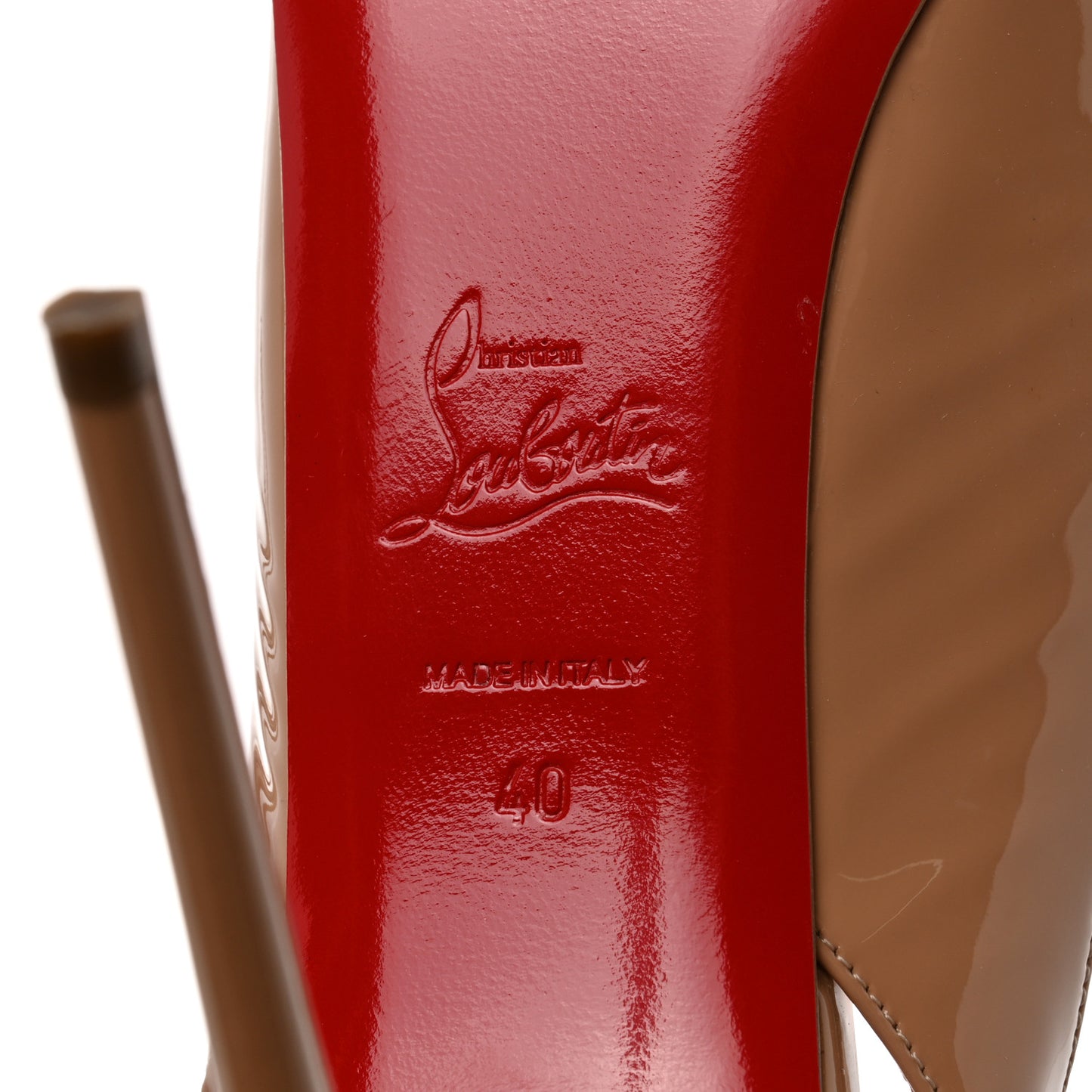 Patent Private Number 120 Pumps 40 Nude