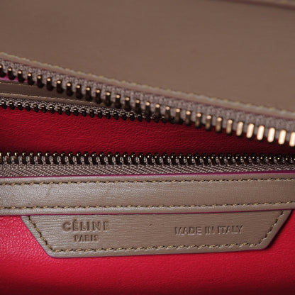 Celine Smooth Calfskin Mini Luggage Beige 6 of 7