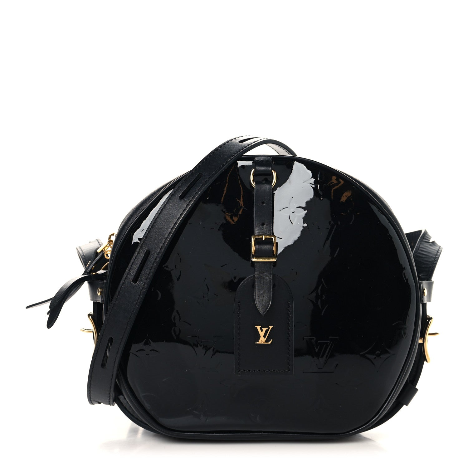 Louis Vuitton Vernis Boite Chapeau Souple MM Black 1 of 9