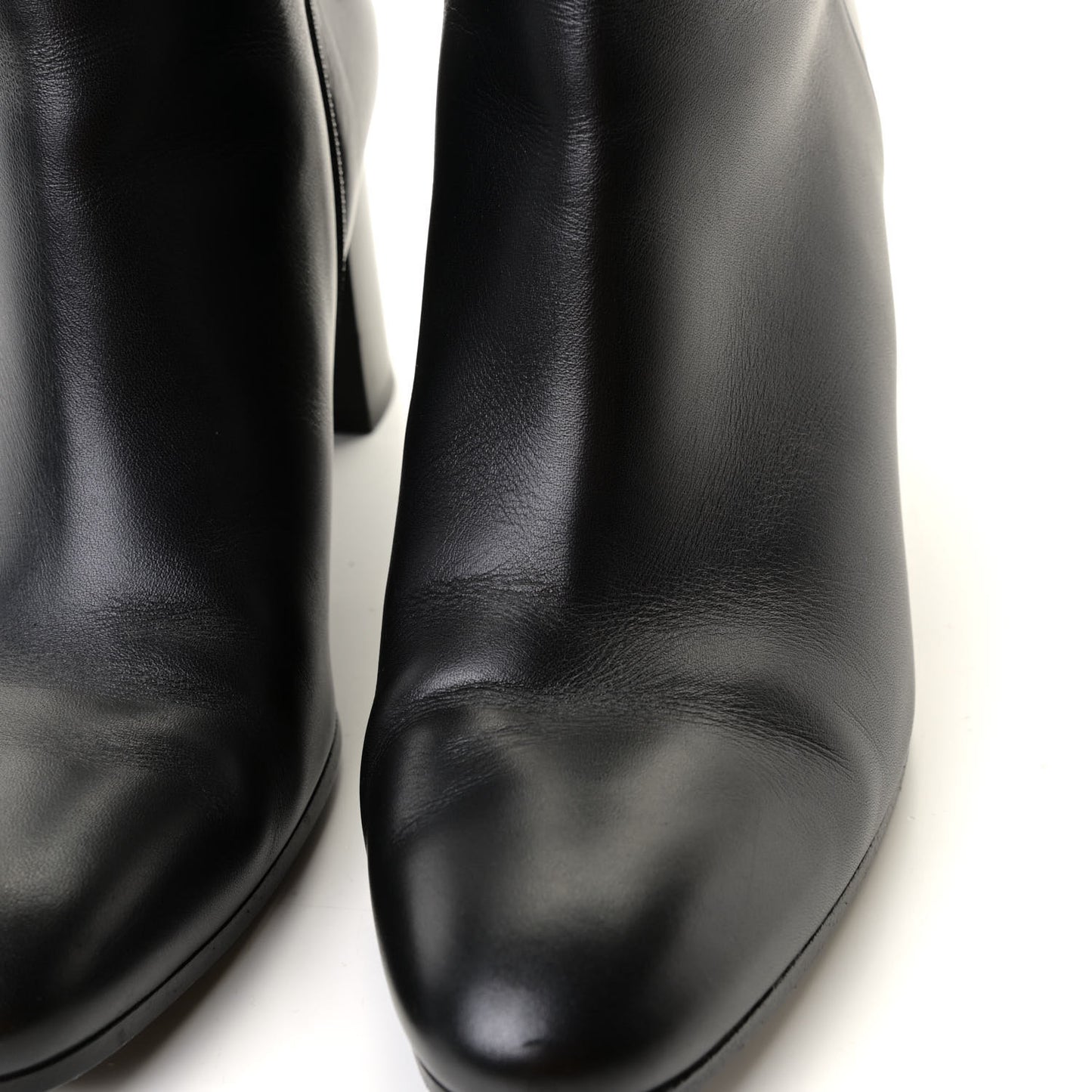 Calfskin Saint Germain Ankle Boots 40 Black