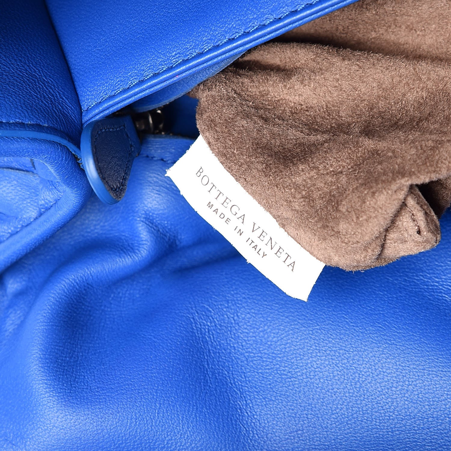 Bottega Veneta Nappa Intrecciato Medium Olimpia Bag Blue Royal 7 of 8