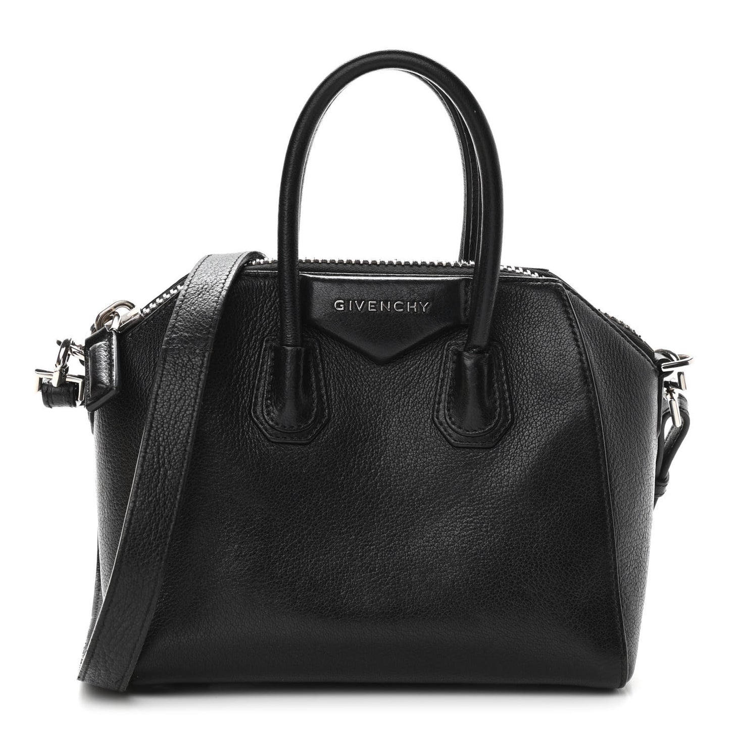 Sugar Goatskin Mini Antigona Black