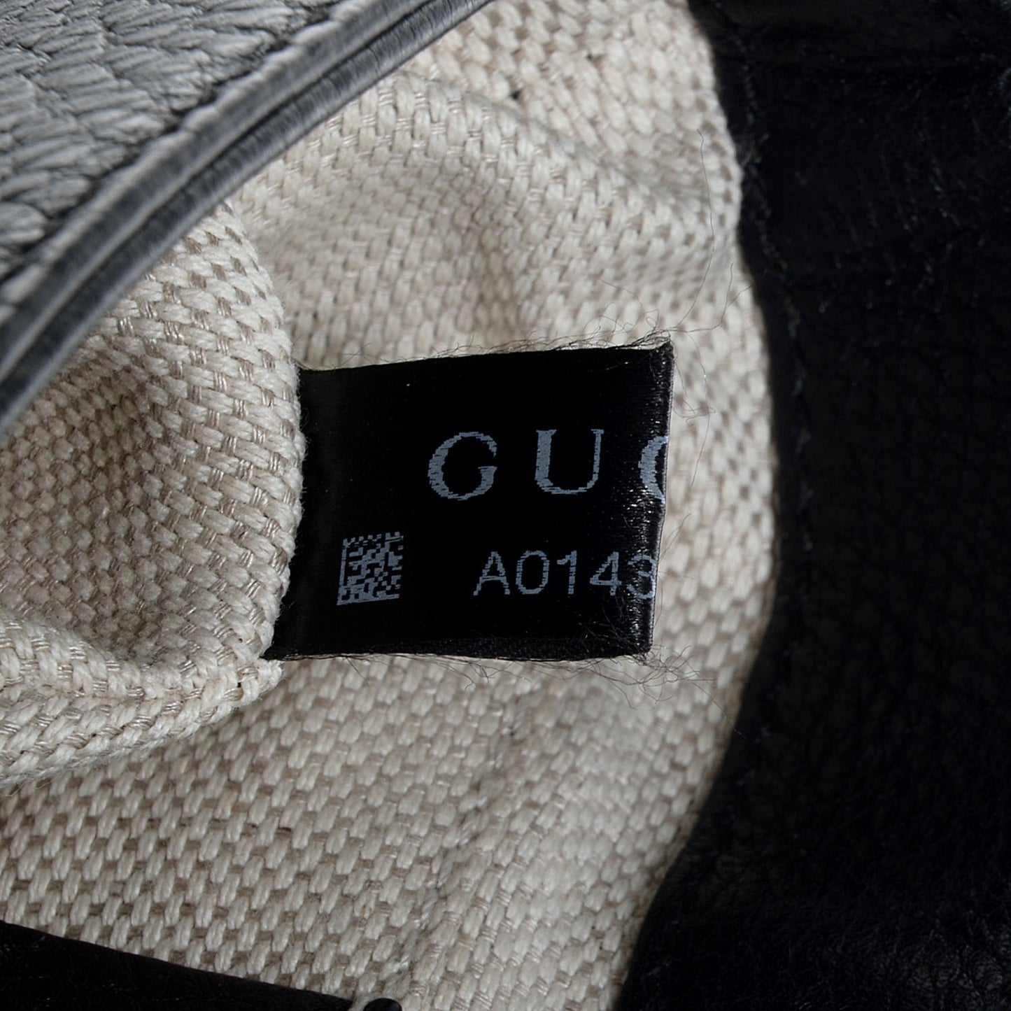 Pebbled Calfskin Small Soho Flap Crossbody Black