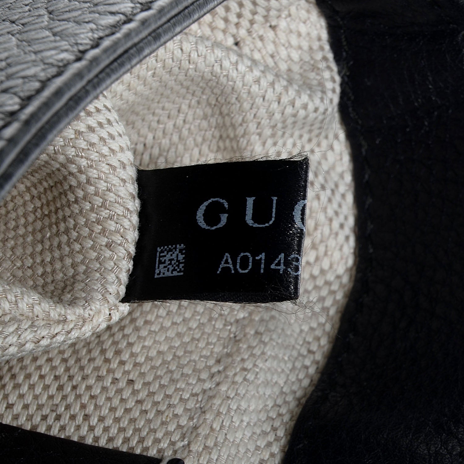 Gucci Pebbled Calfskin Small Soho Flap Crossbody Black 8 of 9
