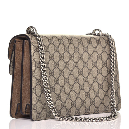 Gucci GG Supreme Monogram Small Dionysus Shoulder Bag Taupe 3 of 9