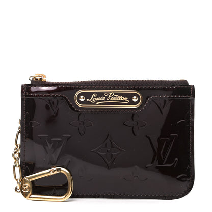Louis Vuitton Vernis Key Pouch Amarante 1 of 6