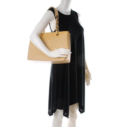 Chanel Caviar Quilted Grand Shopping Tote GST Beige Clair 2 of 9
