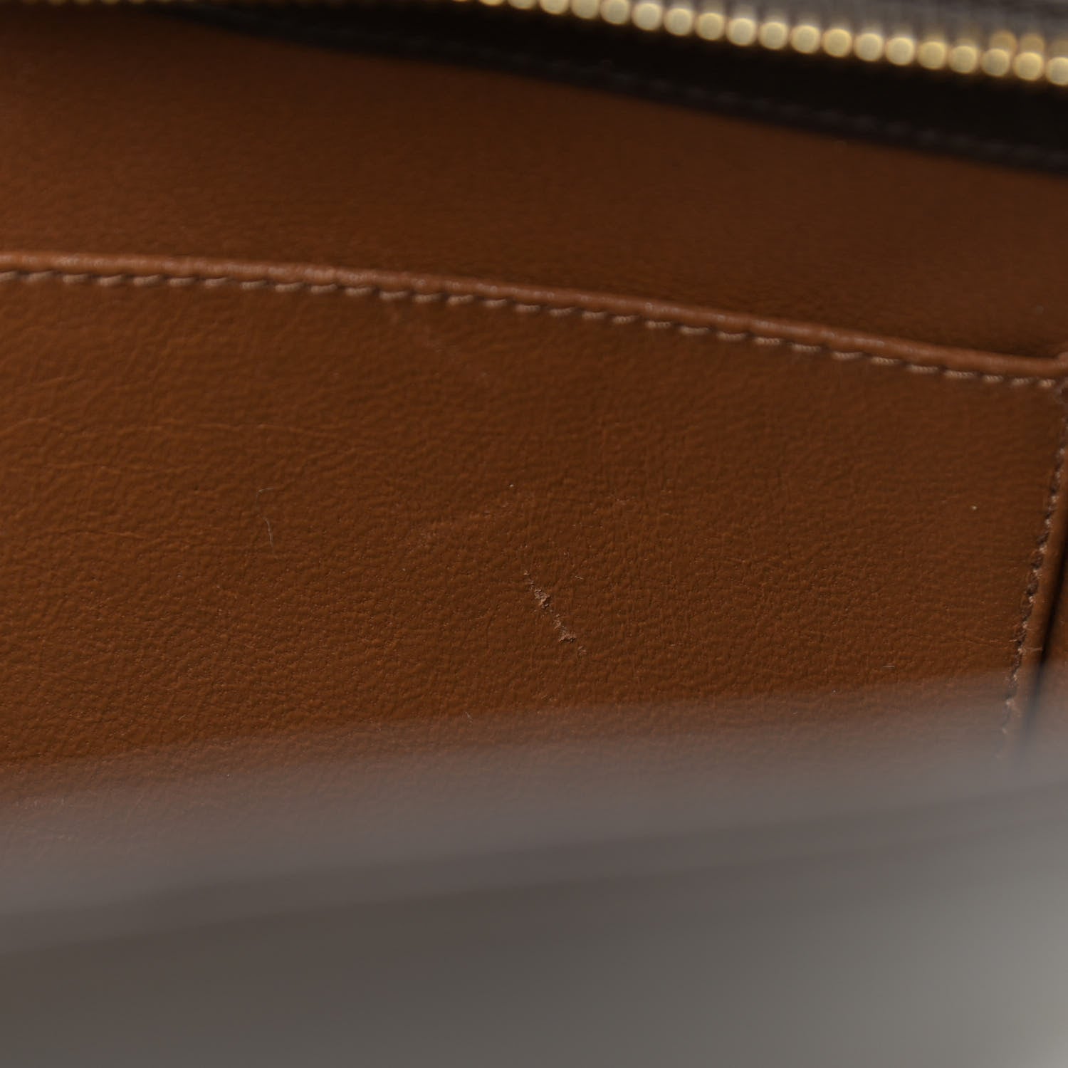 Chanel Lambskin Quilted Shoulder Bag Brown 8 of 11