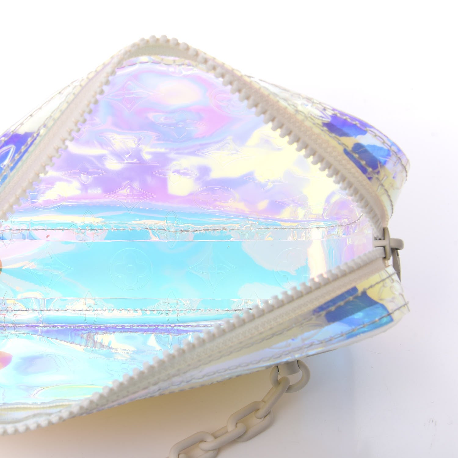 Louis Vuitton PVC Monogram Pochette Volga Iridescent Prism 5 of 8