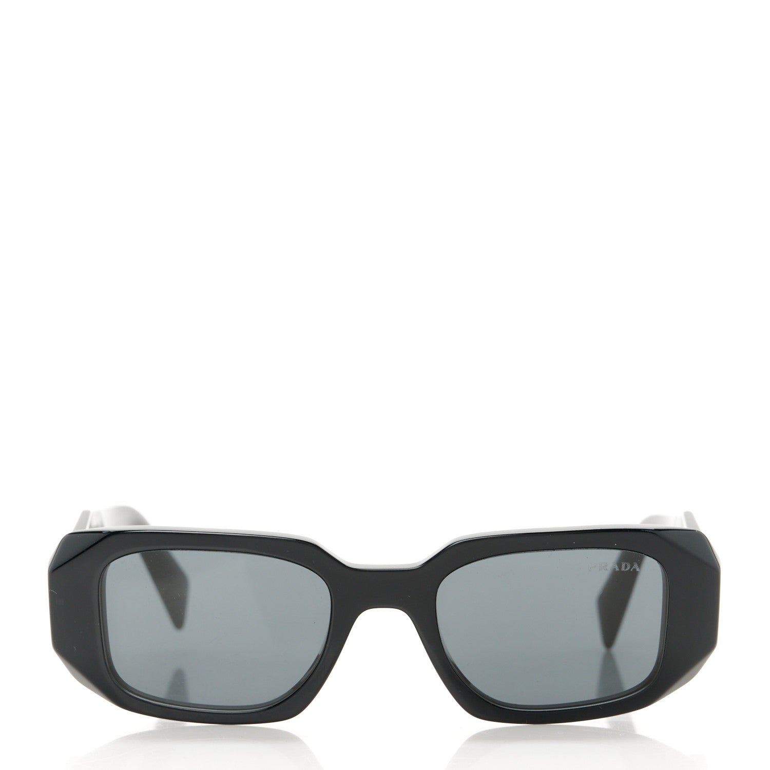Prada Acetate Symbole Sunglasses SPR 17W Black 2 of 8