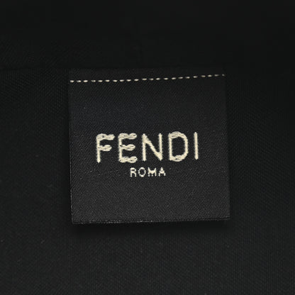 Fendi Vitello Dolce Elite Monster Eye Mini Roll Tote Black 6 of 9
