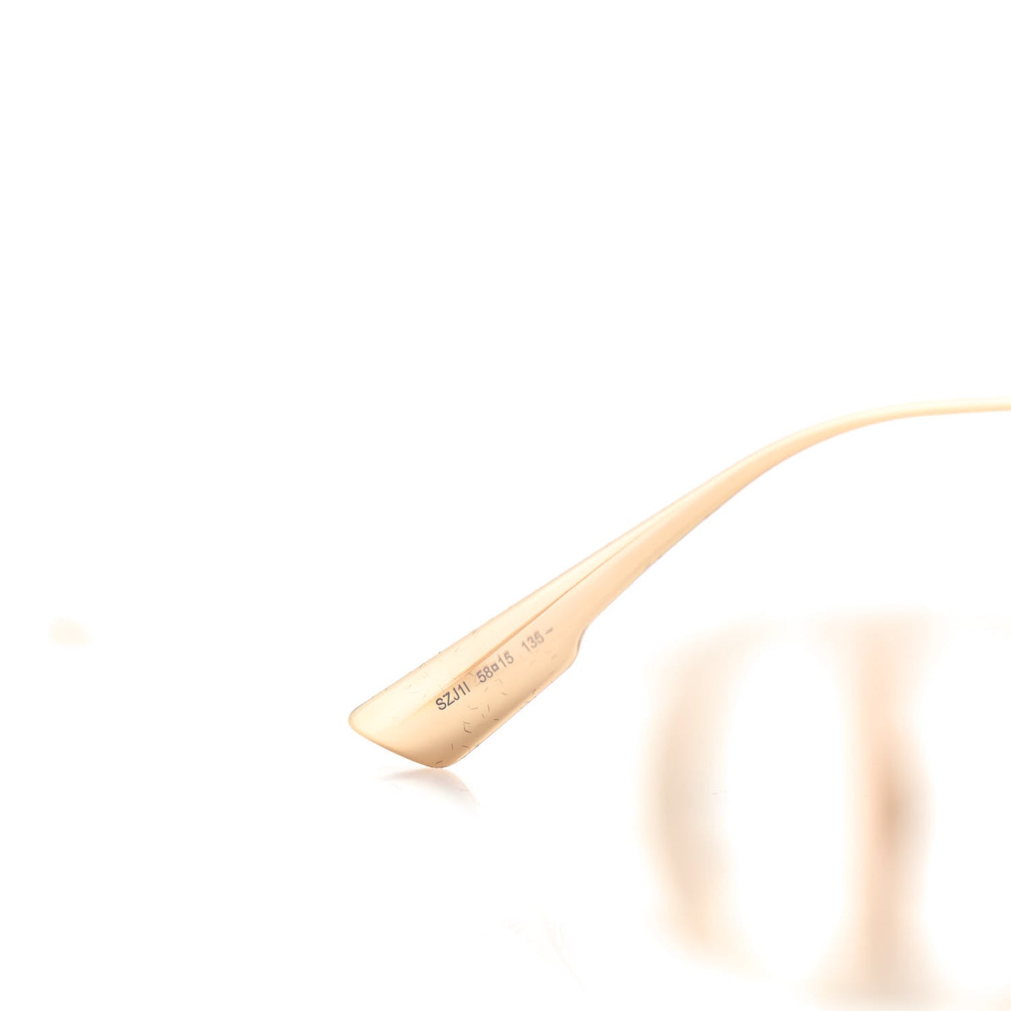 Square 30 Montaigne Sunglasses White