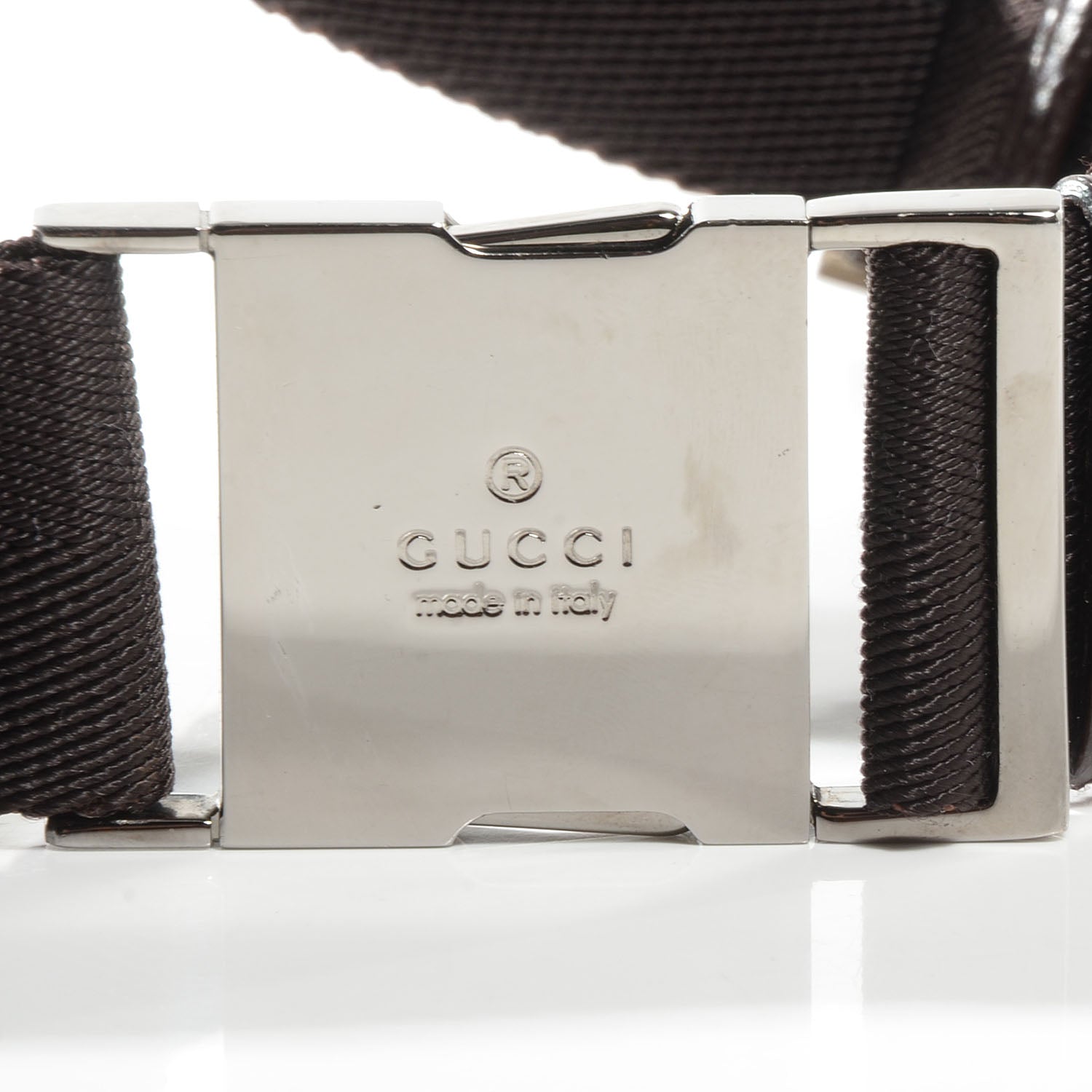 Gucci GG Monogram Flight Belt Bag Dark Brown 5 of 8