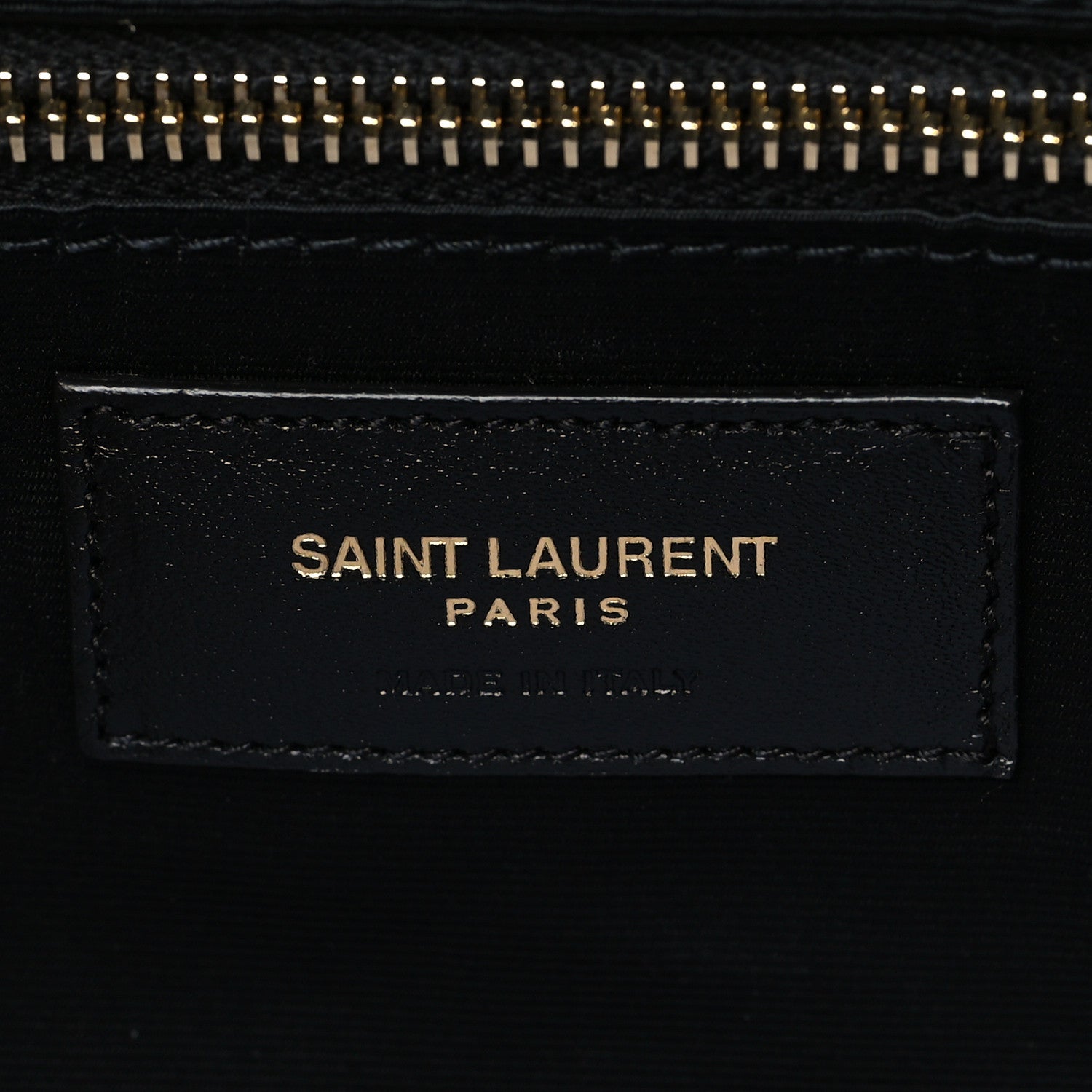 Saint Laurent Lambskin Quilted Maxi Icare Shopping Tote Black 7 of 7