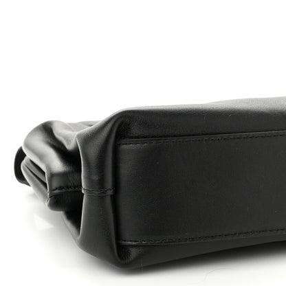 Bottega Veneta Calfskin Small The Point Triangle Bag Black 8 of 9