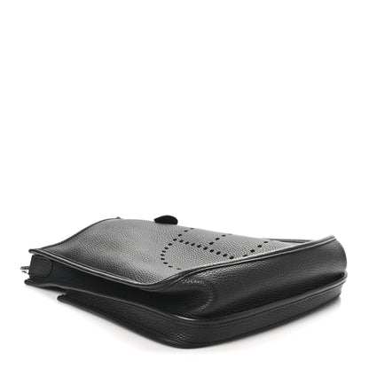 Hermes Taurillon Clemence EVELYNE III PM Black 4 of 10