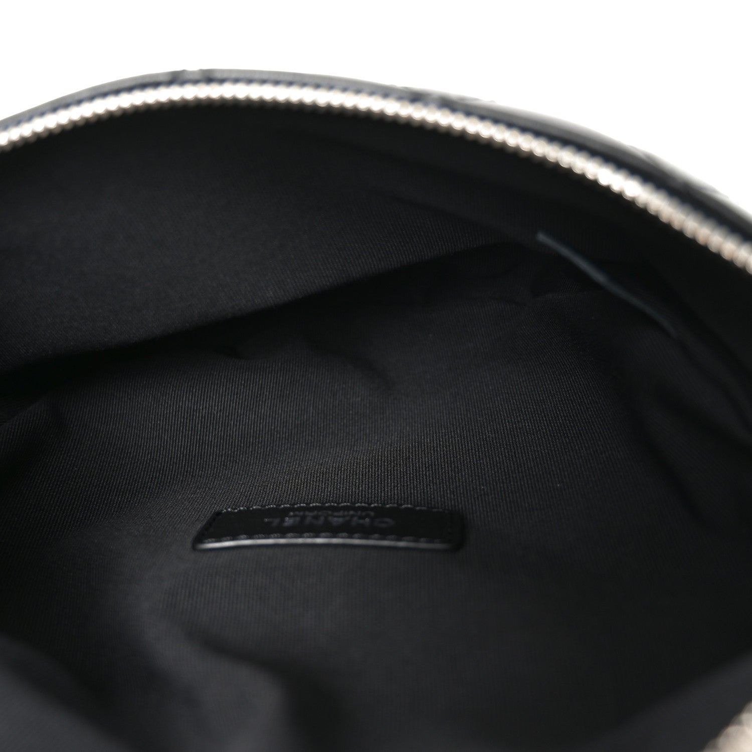 Chanel Calfskin Quilted Waist Belt Bag Black 5 of 11