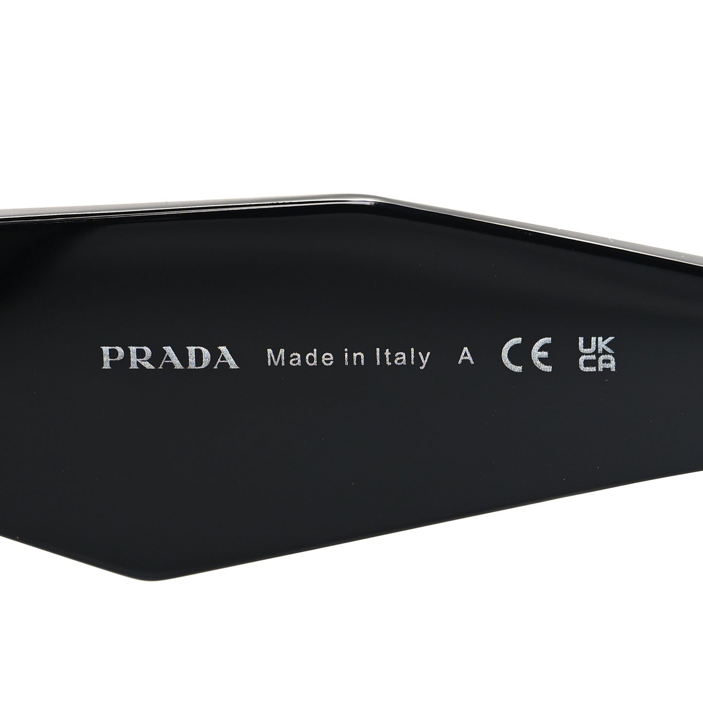Acetate Symbole Sunglasses SPR 17W Black