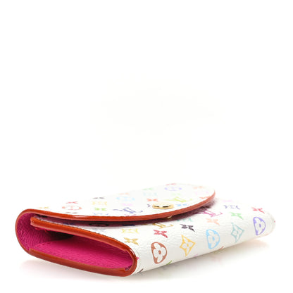 Louis Vuitton LV X TM Monogram Multicolor Rosalie Coin Purse White Kawaii Pink 4 of 7