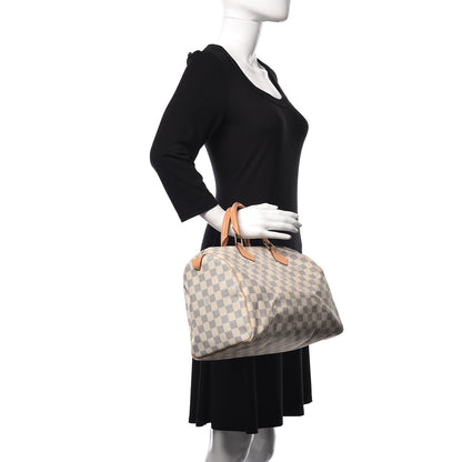 Louis Vuitton Damier Azur Speedy 30 2 of 11