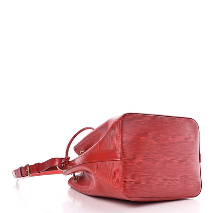 Louis Vuitton Epi Petit Noe Castillan Red 4 of 11