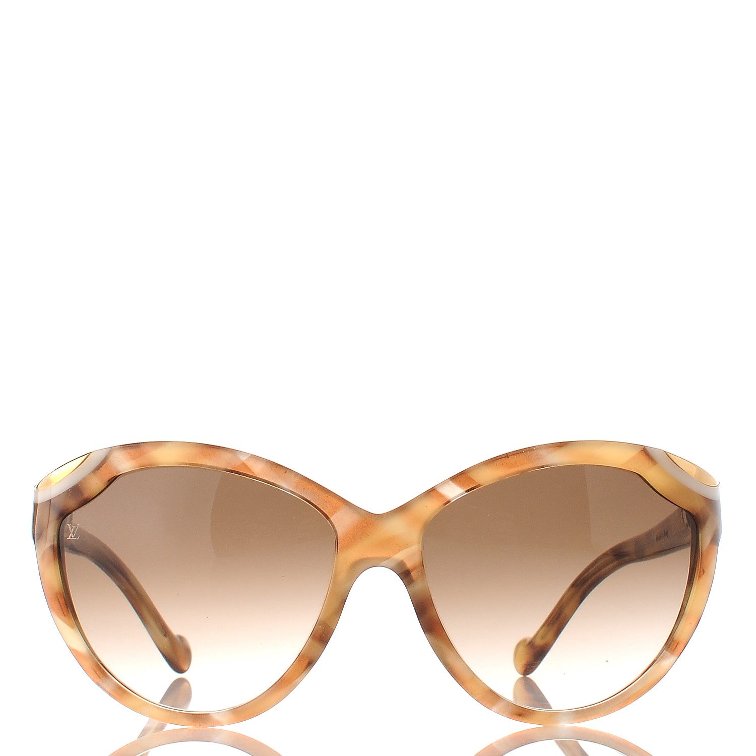 Louis Vuitton Ivy Cat Sunglasses Z0747W Honey Tortoise 2 of 9