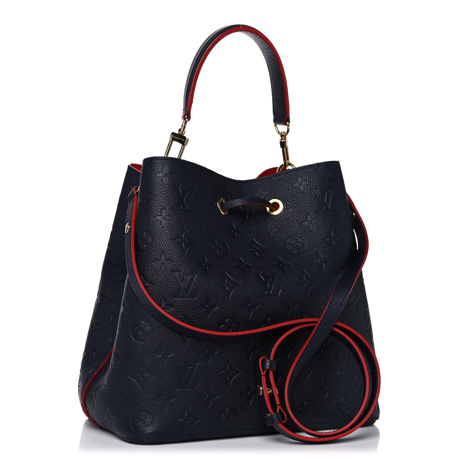 Louis Vuitton Empreinte Neonoe MM Marine Rouge 3 of 9