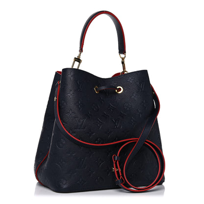 Louis Vuitton Empreinte Neonoe MM Marine Rouge 3 of 9