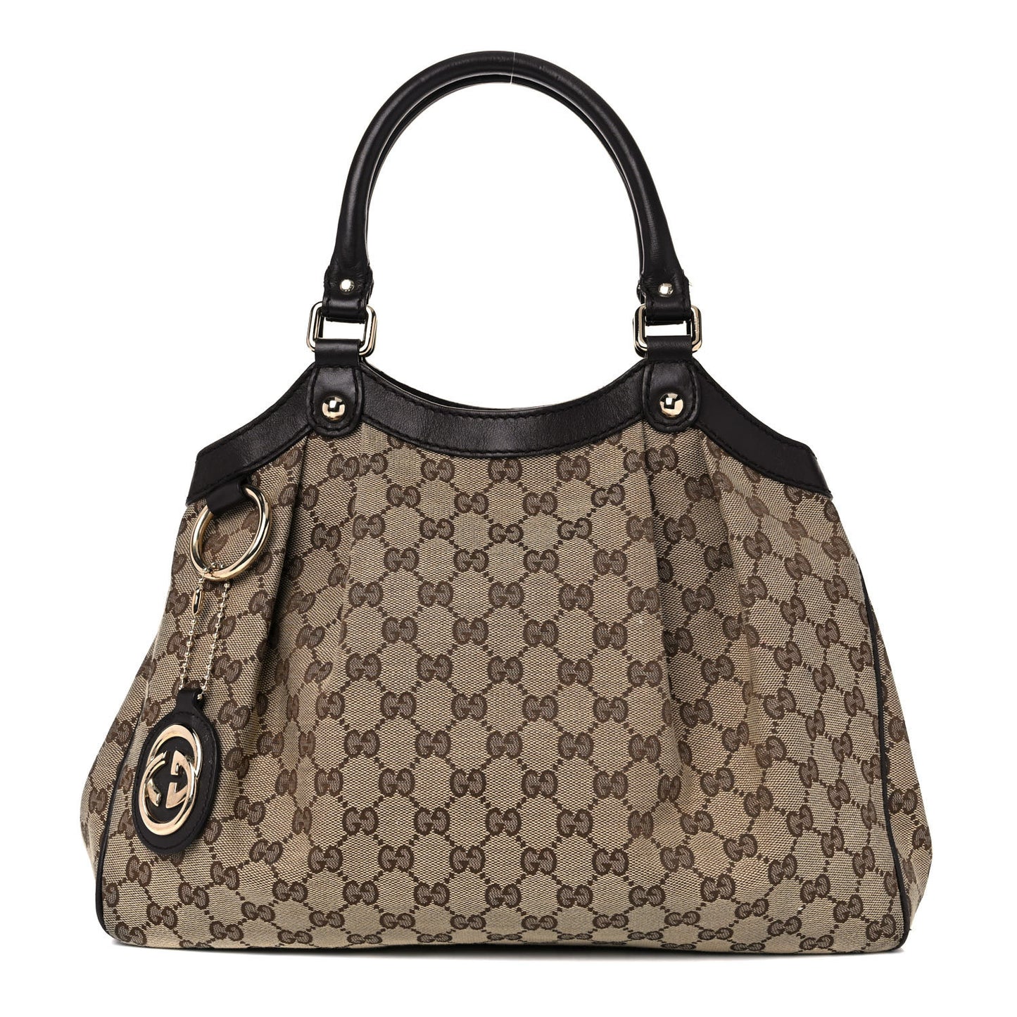 Monogram Medium Sukey Tote Dark Brown