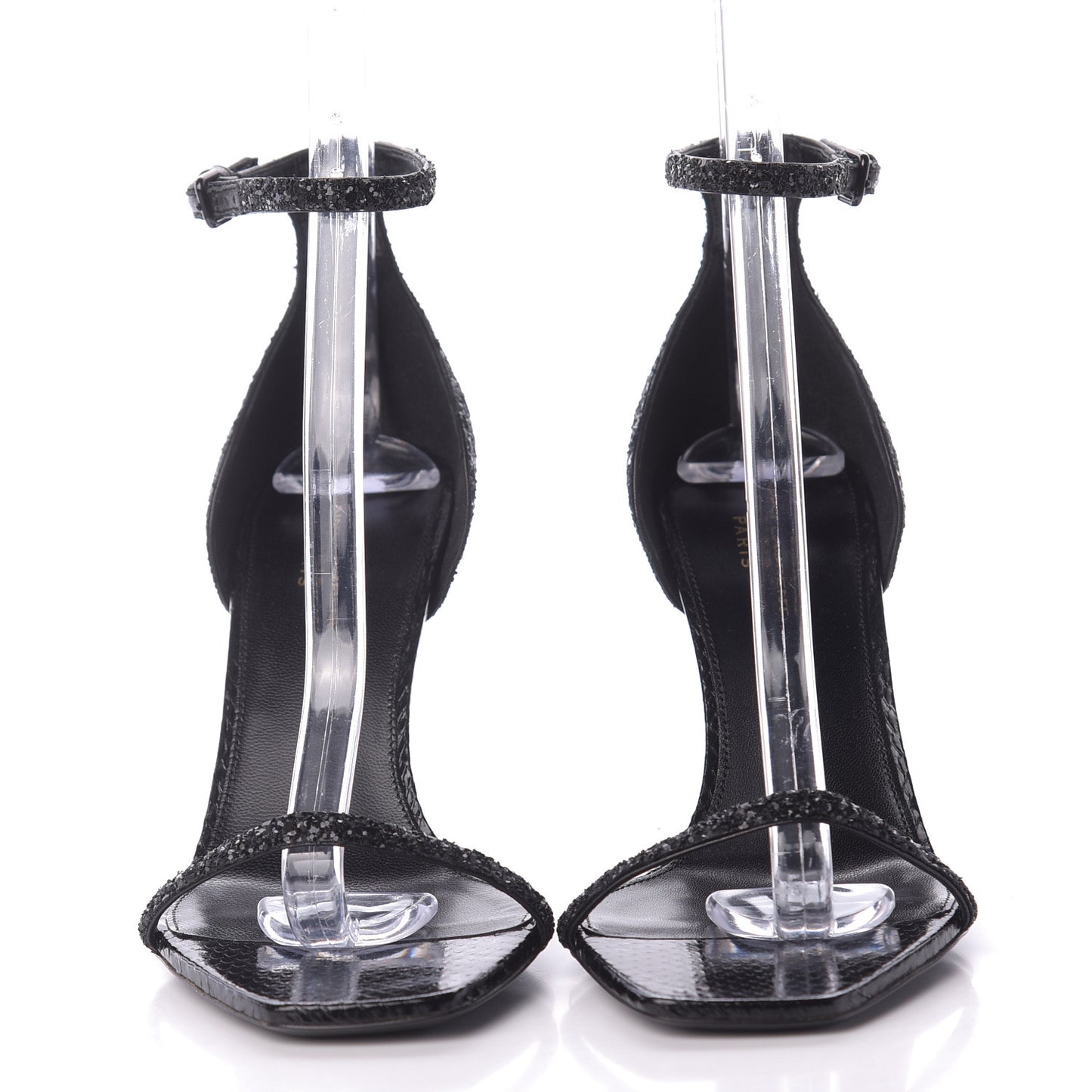 Glitter Opyum 85 Sandals 38.5 Black