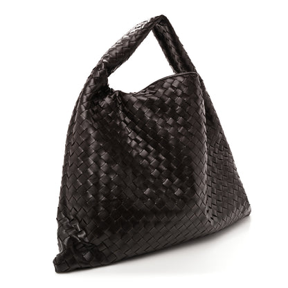 Bottega Veneta Calfskin Intrecciato Large Hop Ebano 3 of 8