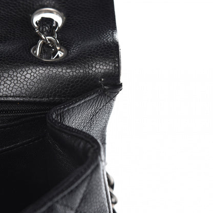 Chanel Caviar Quilted Maxi Single Flap Black 11 of 14