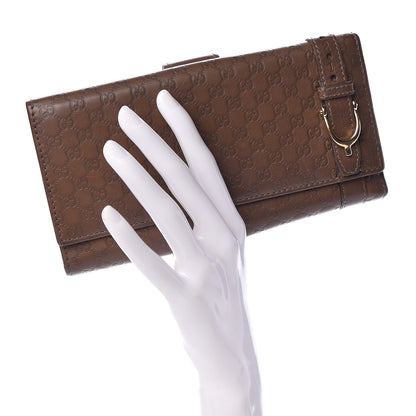 Gucci Microguccissima Nice Continental Wallet Brown 2 of 11