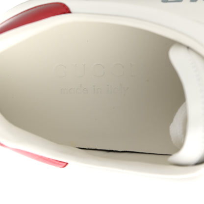 Gucci Calfskin Web Mens Gucci Band Ace Sneakers 9 White 7 of 8