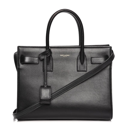 Saint Laurent Calfskin Baby Sac De Jour Black 1 of 8