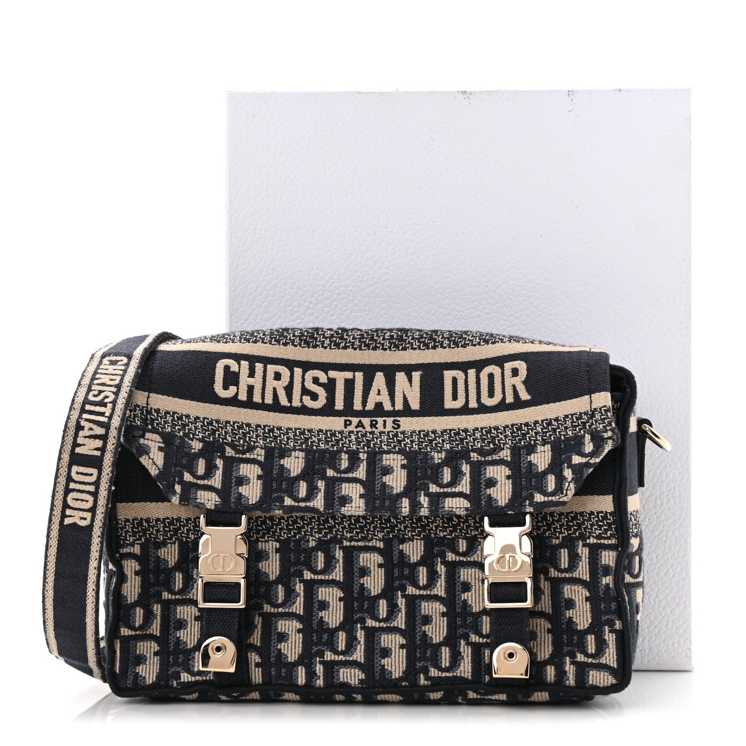 Christian Dior Oblique Small Diorcamp Messenger Blue 21 of 21