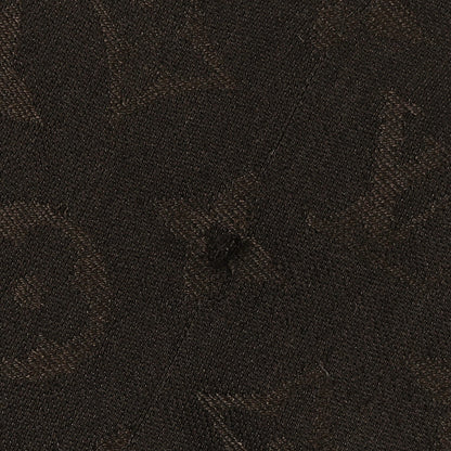 Louis Vuitton Silk Wool Monogram Denim Shawl Chocolate 4 of 4