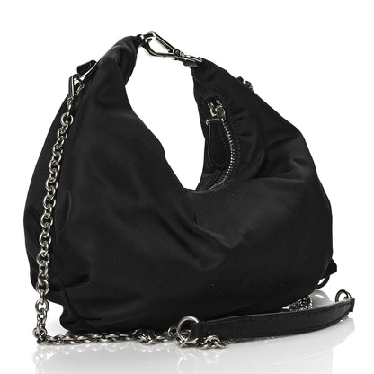 Prada Tessuto Nylon Saffiano Re-Edition 2006 Shoulder Bag Black 2 of 10