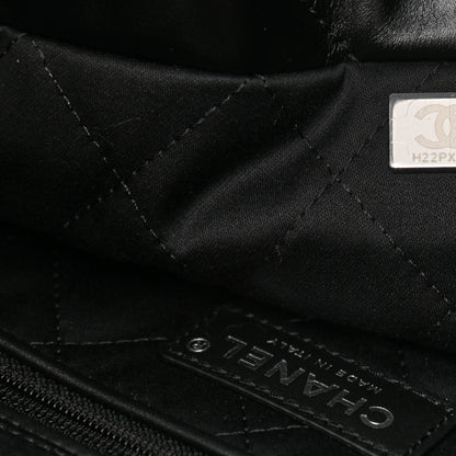 Chanel Shiny Calfskin Quilted Small Chanel 22 Black 8 of 11